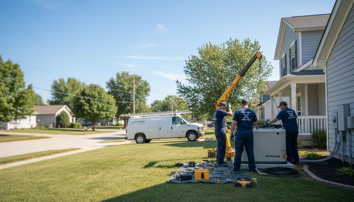 Generator Installation in Bartlett, TX near me